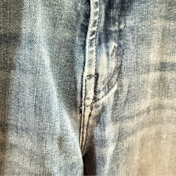 MOTHER Insider Crop Step Fray Jeans Sorry I'm Staring - Picture 7 of 14
